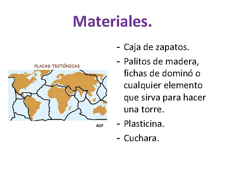 Materiales. - Caja de zapatos. - Palitos de madera, fichas de dominó o cualquier