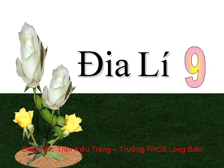 Đia Lí Giáo viên: Trần Kiều Trang – Trường THCS Long Biên 