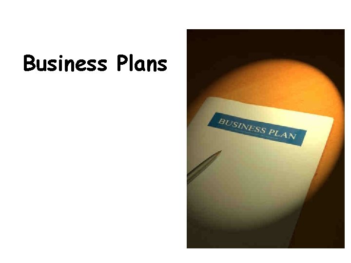 Business Plans 