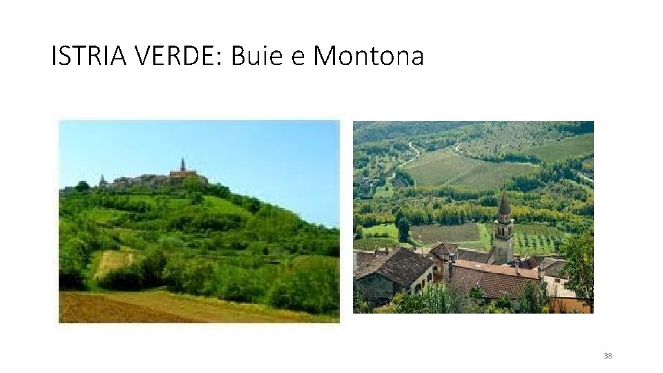 ISTRIA VERDE: Buie e Montona 38 