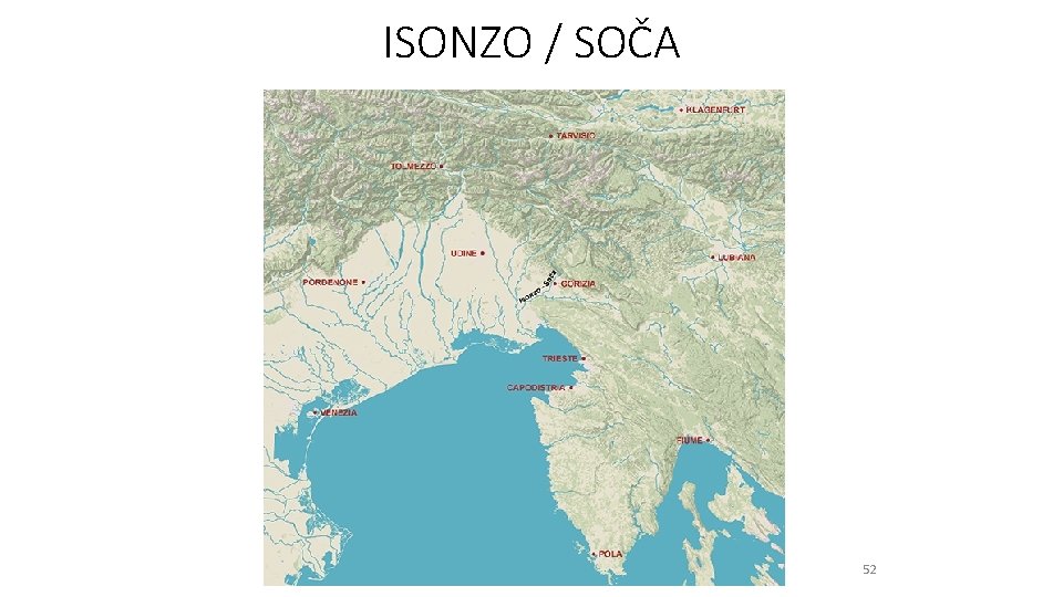 ISONZO / SOČA 52 