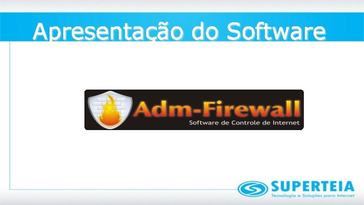 Apresentação do Software 