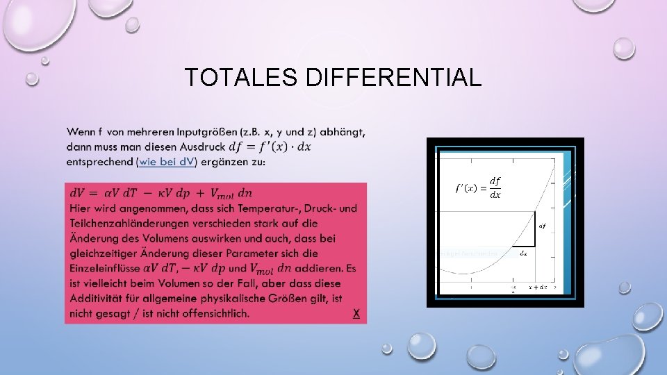 TOTALES DIFFERENTIAL 