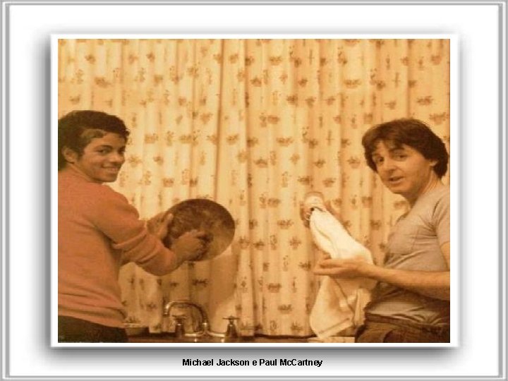 Michael Jackson e Paul Mc. Cartney 