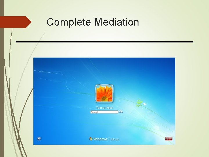 Complete Mediation 