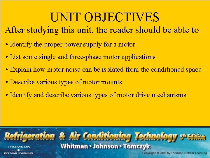 UNIT OBJECTIVES After studying this unit, the reader should be able to • Identify UNIT OBJECTIVES After studying this unit, the reader should be able to • Identify
