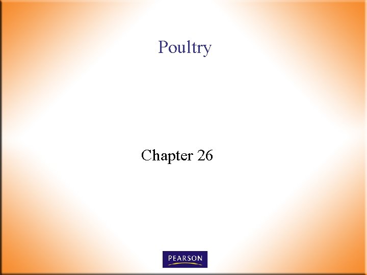 Poultry Chapter 26 