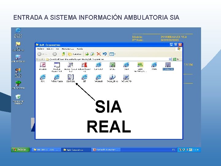 ENTRADA A SISTEMA INFORMACIÓN AMBULATORIA SIA REAL ENTRADA A SISTEMA INFORMACIÓN AMBULATORIA SIA REAL