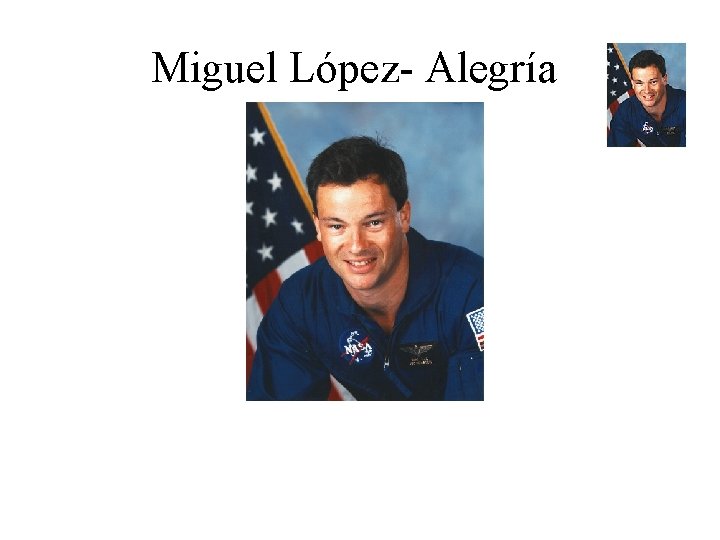 Miguel López- Alegría 