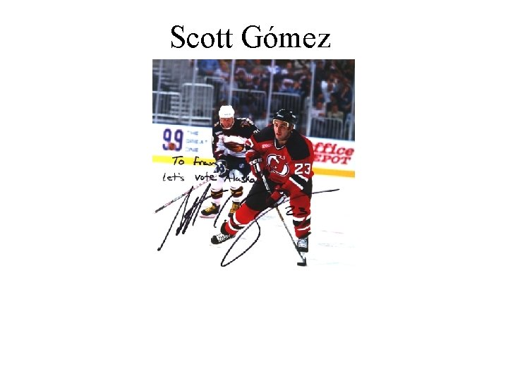 Scott Gómez 