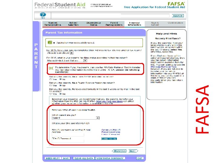 FAFSA 