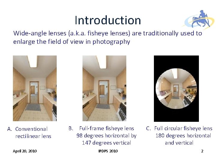 Introduction Wide-angle lenses (a. k. a. fisheye lenses) are traditionally used to enlarge the Introduction Wide-angle lenses (a. k. a. fisheye lenses) are traditionally used to enlarge the