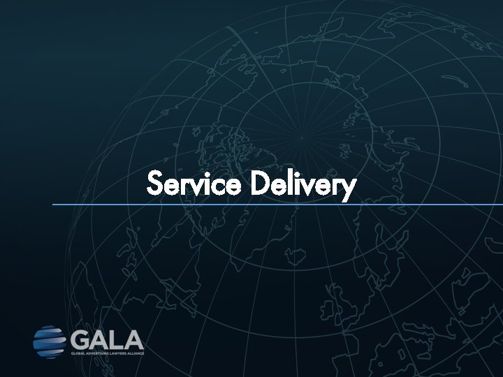 Service Delivery Service Delivery