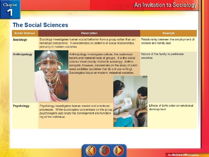 The Social Sciences 