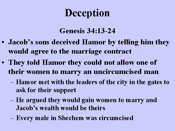 Jacob Protected God Protected Jacob A Tragic Incident Genesis 33