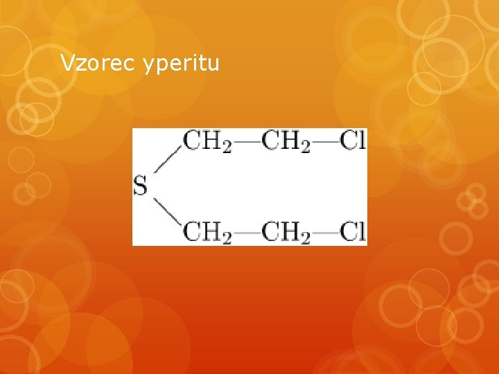 Vzorec yperitu 