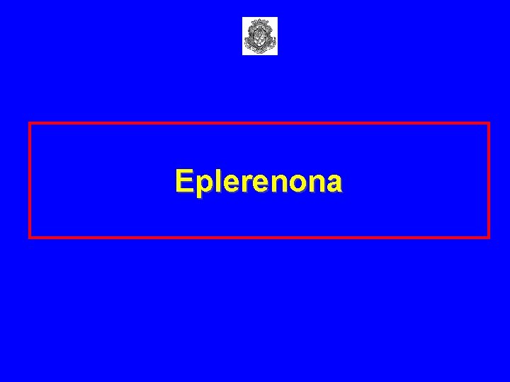 Eplerenona 