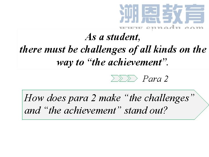 As a student, there must be challenges of all kinds on the way to As a student, there must be challenges of all kinds on the way to