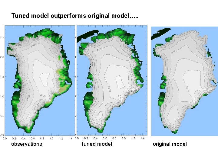 Tuned model outperforms original model…. . observations tuned model original model 