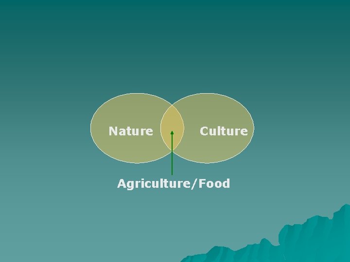 Nature Culture Agriculture/Food 