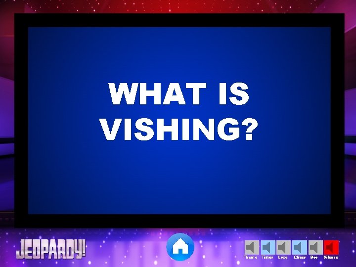 WHAT IS VISHING? Theme Timer Lose Cheer Boo Silence 