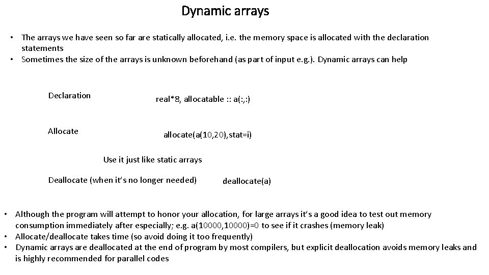 Introduction To Fortran Serial Programming A Simple Example