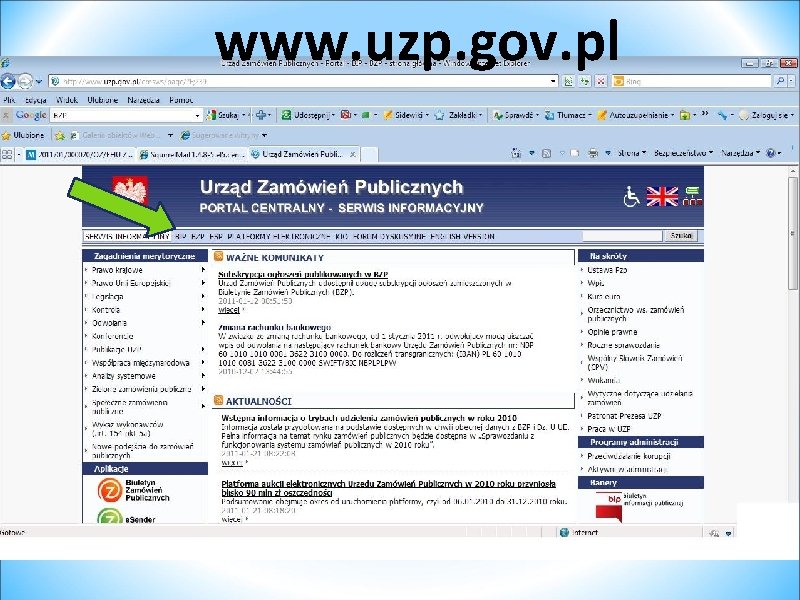 www. uzp. gov. pl www. pressinfo. pl 