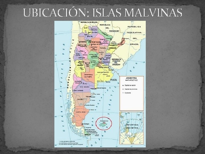 UBICACIÓN: ISLAS MALVINAS 