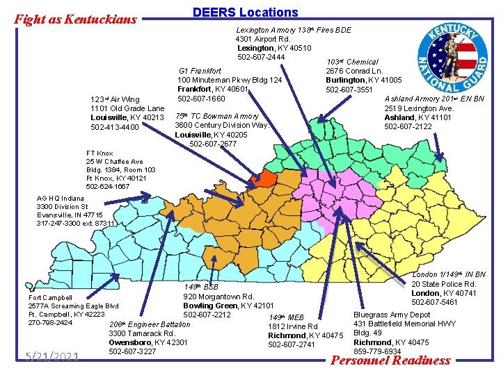 Fight as Kentuckians 123 rd Air Wing 1101 Old Grade Lane Louisville, KY 40213