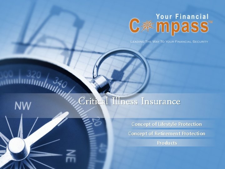 Critical Illness Insurance Concept of Lifestyle Protection Concept of Retirement Protection Products 