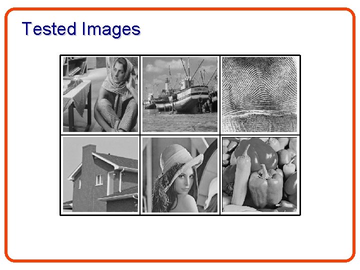 Tested Images 