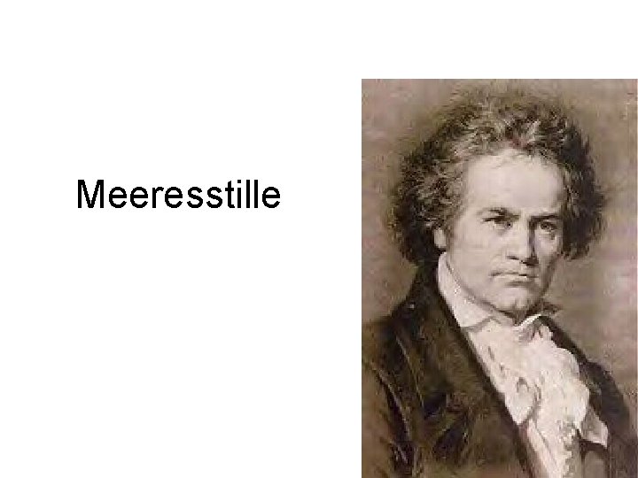 Meeresstille Meeresstille