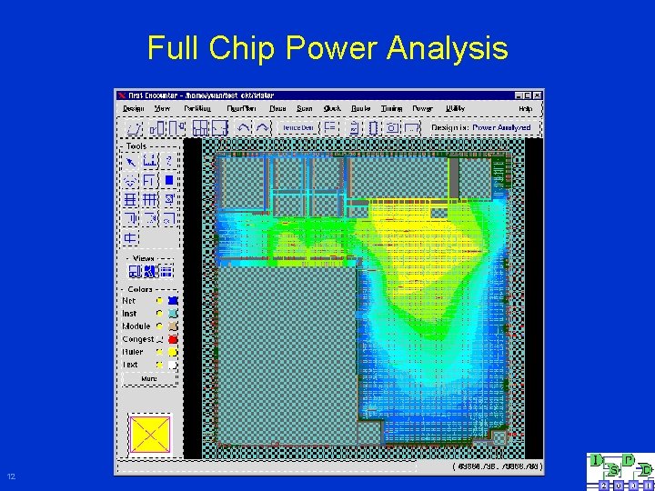 Full Chip Power Analysis 12 
