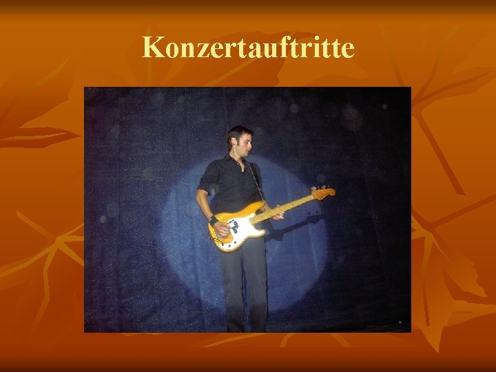 Konzertauftritte 