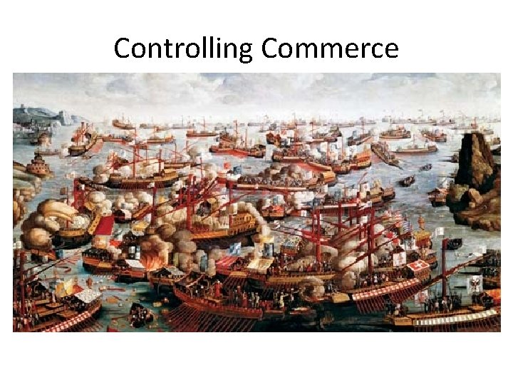 Controlling Commerce 