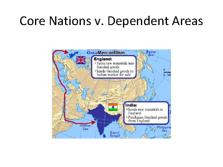 Core Nations v. Dependent Areas 