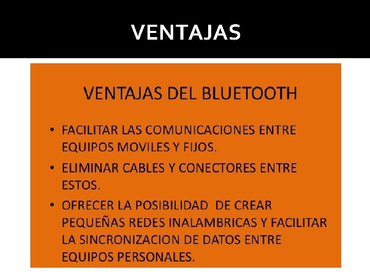 VENTAJAS 