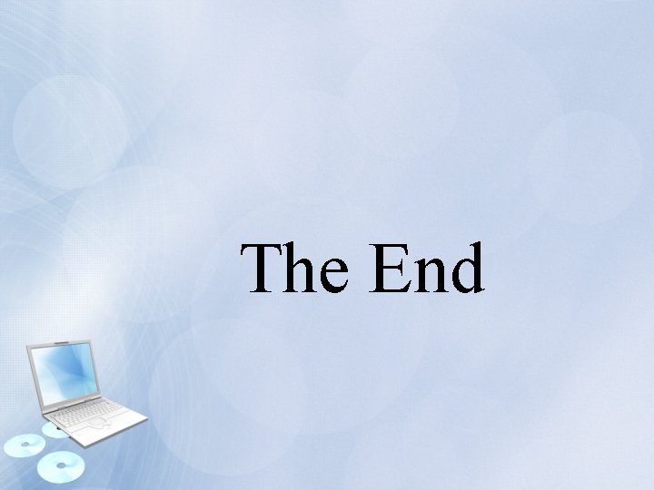 The End 