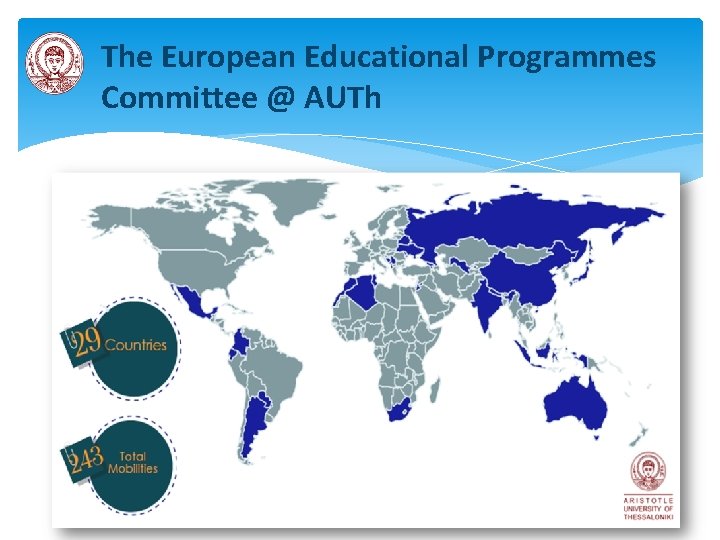 The European Educational Programmes Committee @ AUTh 7 