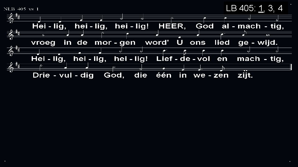 LB 405: 1, 3, 4 . . . 
