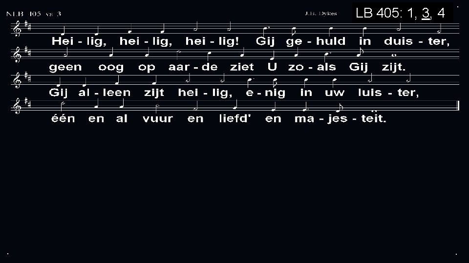 LB 405: 1, 3, 4 . . . 