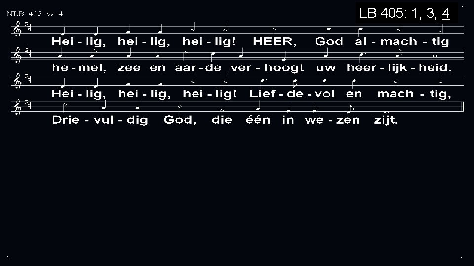 LB 405: 1, 3, 4 . . . 