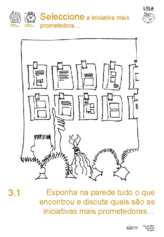 Seleccione a iniciativa mais activity: in the class 3. 1 duration: some hours prometedora…