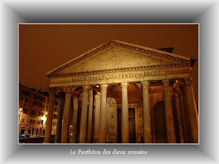 Le Panthéon des dieux romains 