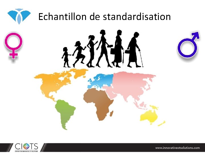 Echantillon de standardisation Echantillon de standardisation