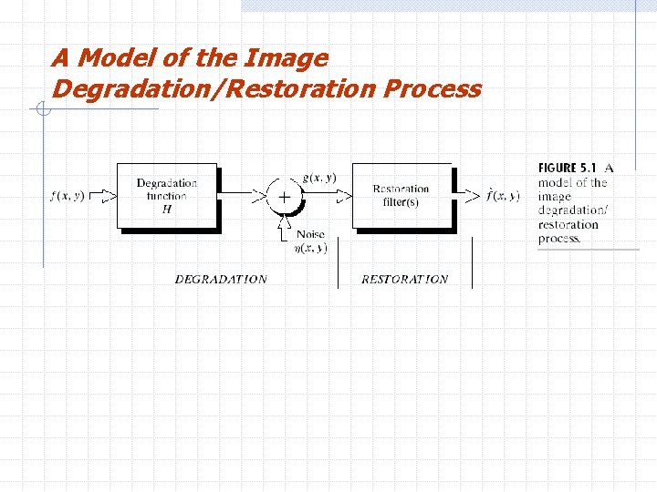 A Model of the Image Degradation/Restoration Process 