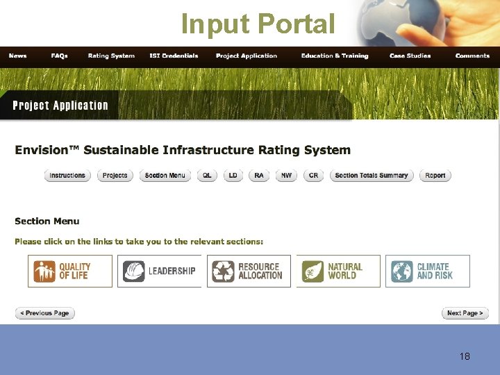 Input Portal 18 Input Portal 18