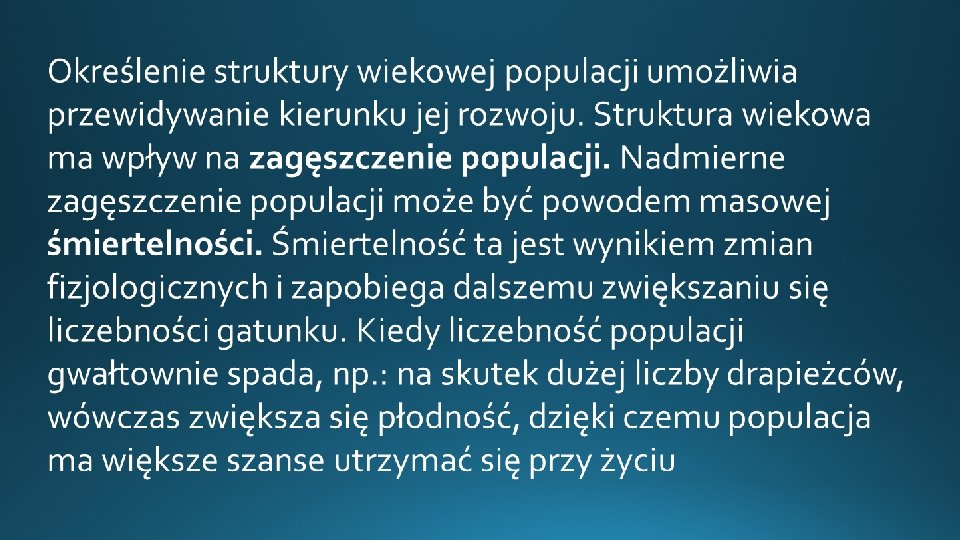 POPULACJA I JEJ CECHY OPRACOWAA AGNIESZKA DDA Populacja