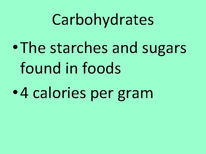 Nutrition Nutrients Substances in food that your body