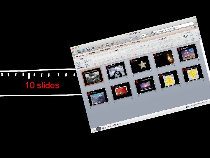 10 slides 